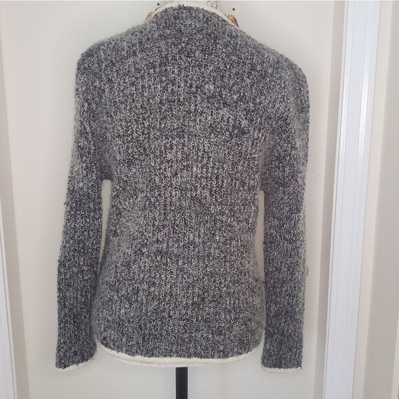 Vintage HBC Mohair Knit Cardigan - Picture 4 of 7